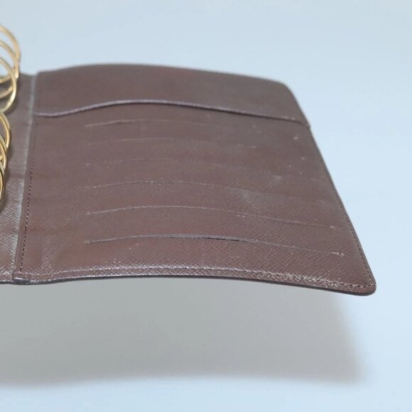 LOUIS VUITTON Damier Ebene Agenda MM Day Planner Cover R20240 LV Auth 130872 - Picture 13 of 16